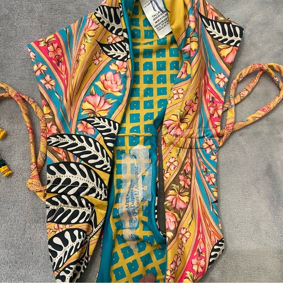 New! Agua Bendita Eda reversible string side bikini bottoms 10219 - Picture 10 of 11